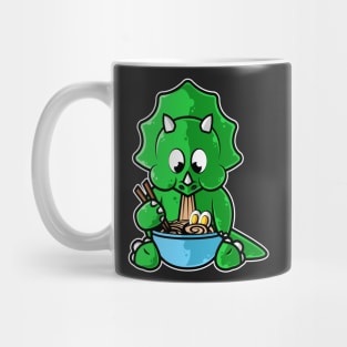 Dinosaur Triceratops Ramen Bowl Kawaii Anime Japanese product Mug